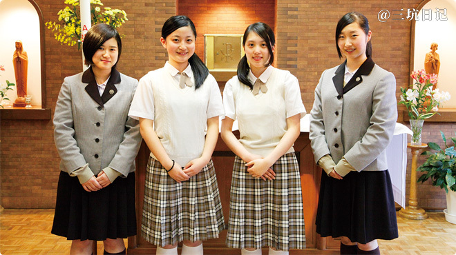 札幌聖心女子学院高等学校制服 Jk制服百科 三坑日记