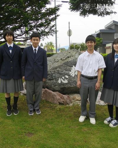 日本北海道東藻琴高等學校校服制服照片圖片